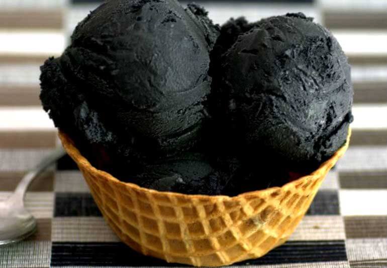 helado negro