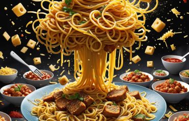 spaghetti en plato